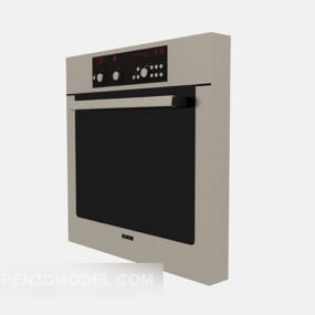 Microwave Oven For Home Appliances 3d model
