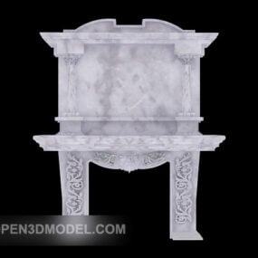 Stone Gate Components 3d model