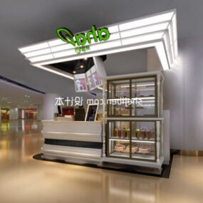 Small Exhibition Hall Of Fruit 3d model