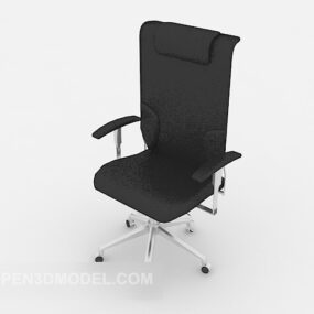 Mobile Office Chair Wheels Style 3d model