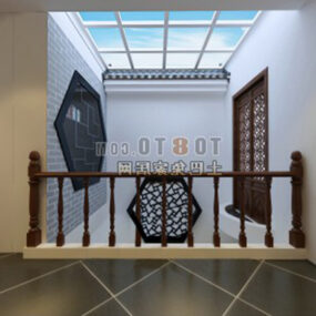 Home Indoor Lobby Interior 3d model