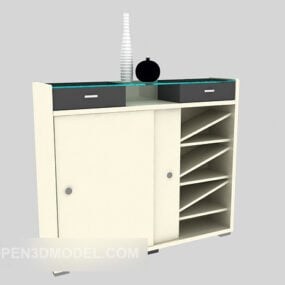 Aisle Room Cabinet To Enjoy 3d model