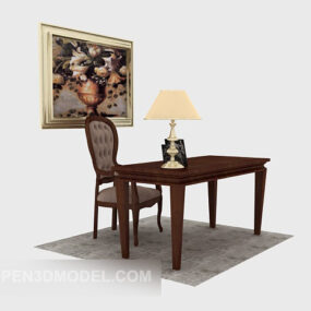American Home Desk 3d model