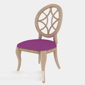 Modello 3d della sedia americana Dressup