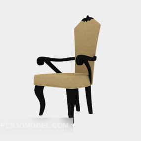 American Home Dining Chair 3d model