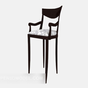 Model 3D amerykańskiego domowego krzesełka do karmienia