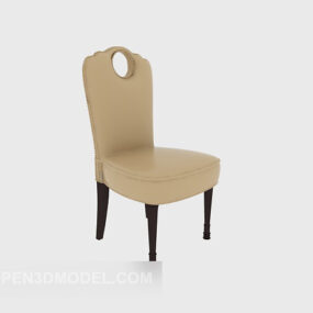 American Minimalist Dining Chair 3d model