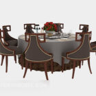 American Solid Wood Dining Table Chair