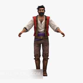 Ancient Men Character 3d model