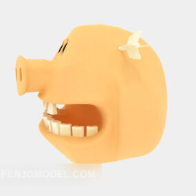 Animal Styling Plastic Toy 3d model