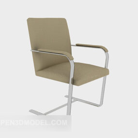 Armrest Home Chair 3d model
