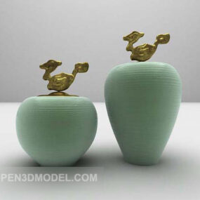 Vase Art Décoration modèle 3D