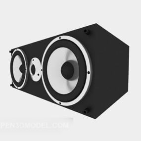 Équipement audio modèle 3D