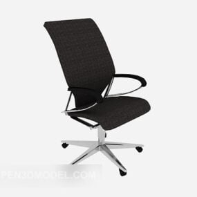 Chaise de bureau confortable dos à dos modèle 3D
