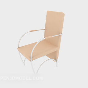 3d модель домашнього крісла спинка до спинки