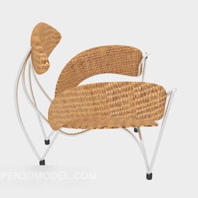 Balkon Lounge Chair Moderne 3d model