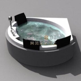 ジャグジー浴槽3Dモデル
