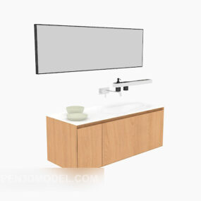 Bathroom Wash Basin Furniture 3d model