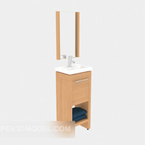 مرايا الحمام، خزانة الملابس نموذج 3D
