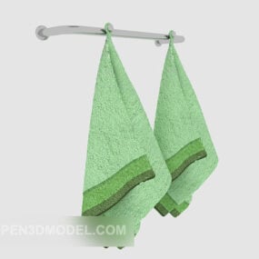 Bathroom Towels Afraid Of 3d model