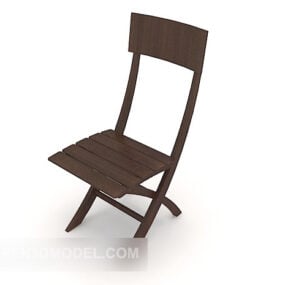 Kerusi Lounge Pantai Model 3d boleh dilipat