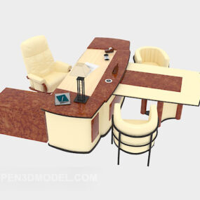 Beautiful Work Desk 3d model