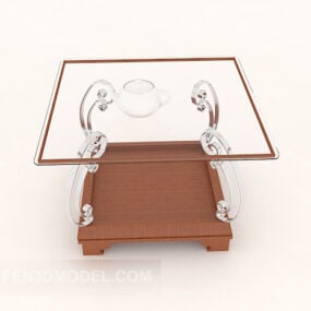 होम कॉफी टेबल सुंदर फर्नीचर 3डी मॉडल