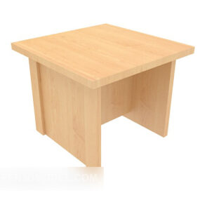 שולחן ליד המיטה דגם 3D Light Wood