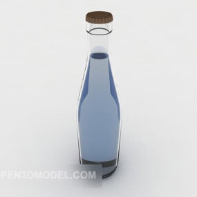 पेय पदार्थ की बोतल बरतन 3डी मॉडल