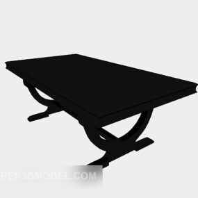 Black Desk Bar Case 3d model