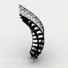 Black Home Staircase 3d Model Download