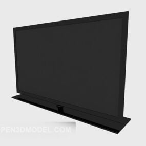 LCD z aplikacją internetową Youtube Model 3D