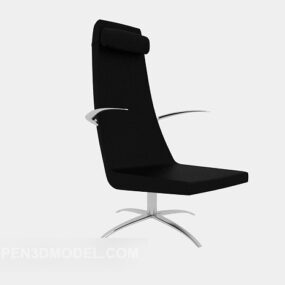 3d модель крісла Black Office Boss
