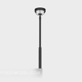 Black Streetlight 3d model