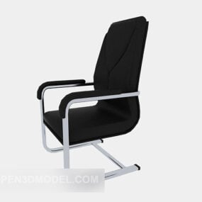 Black Boss Office Chair 3d model