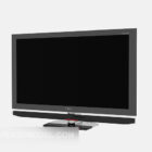 Musta näyttö televisio LCD-näyttö