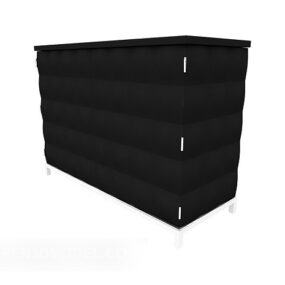 3д модель шкафа для прихожей черного цвета