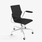 Black Mobile Office Chair