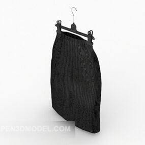 Black Skirt 3d model