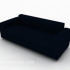 Sofa berbilang lapisan biru biasa