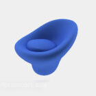 Blue Creative Lounge Chair