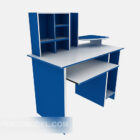 Blue Desk Work From Home