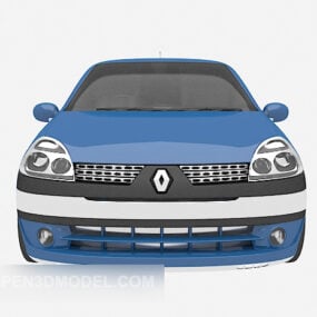 Τρισδιάστατο μοντέλο τρόλεϊ αυτοκινήτου μπλε χρώματος