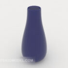 Blaue Farbe Home Vase