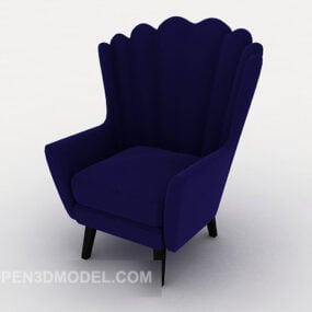 نموذج منمق Back Home Single Sofa ثلاثي الأبعاد