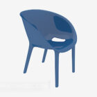 Restauracja Blue Plastic Chair