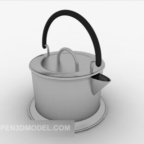 3д модель Кипящего Чайника Для Кухни