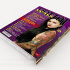 Book and magazine 3d model