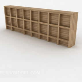 3д модель книжных шкафов, витрин