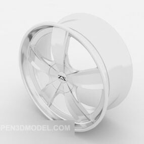 Bridge Car Wheel 3d model